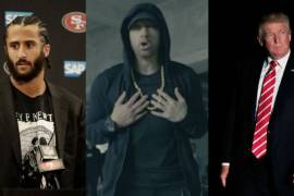 Eminem insulta a Donald Trump; Kaepernick y LeBron reaccionan al video