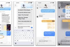 En unas capturas de pantalla sin fecha de Google y Apple, los menús de red muestran dónde crear un código QR de red.