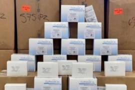 Confiscan más de 10 mil pruebas de COVID en aduana de Juárez
