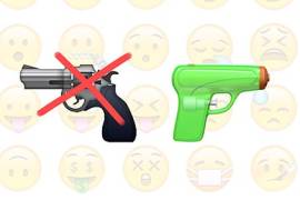 Apple sustituirá emoji de pistola…por una de agua