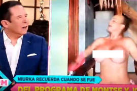 Niurka hace topless durante una entrevista... ¡en televisión abierta!