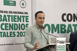 El gobernador Manolo Jiménez Salinas encabezó la conmemoración del Día del Combatiente de Incendios Forestales 2026 y reconoció la labor de las brigadas.