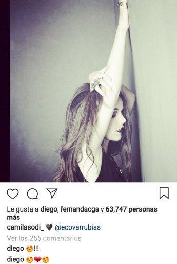 $!Diego Boneta le manda mensajes de amor a Camila Sodi y ella no lo 'pela'