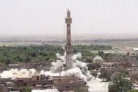 Destruye ISIS histórica mezquita en Mosul