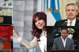 Gustavo Petro, Alberto Fernández, Andrés Manuel López Obrador, Luis Arce, mandatarios de Colombia, Argentina, México y Bolivia respectivamente, respaldan a a la vicepresidenta argentina Cristina Fernández.