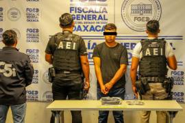 Se detuvo a una persona identificada como Z.S.S., alias “El 07”, por su probable responsabilidad en crimen del expresidente municipal de San Juan Cacahuatepec.