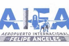Cancelan solicitud de registro del logo del Aeropuerto Felipe Ángeles
