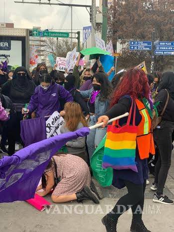 $!En Monterrey claman por alto a la violencia de género