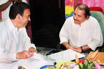 $!En el gobierno de Humberto Moreira, se tuvo relación con la administración de Daniel Ortega.