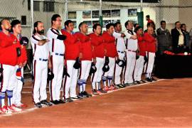 Inauguran Torneo de Softbol en el San Isidro en honor a Marco Antonio Zubieta