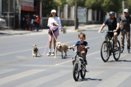 Cada domingo, la Ruta Recreativa reúne a familias, deportistas y paseantes en uno de los espacios de convivencia más concurridos de la ciudad.