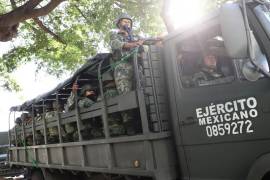 Los elementos militares tendrán la tarea de reforzar acciones de seguridad en la entidad | Foto: Especial