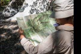 Cada mapa tiene un costo de 100 pesos, y lo recaudado se destina a labores de conservación del Cañón.