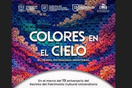 Integrantes del colectivo Graffiti Tejido compartirán sus experiencias y hablarán sobre el valor cultural del tejido y su vínculo con la identidad de Saltillo.
