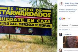 #EsTiempoDeStarWardados, así invita alcalde de Nava, Coahuila, a cuidarse del COVID-19
