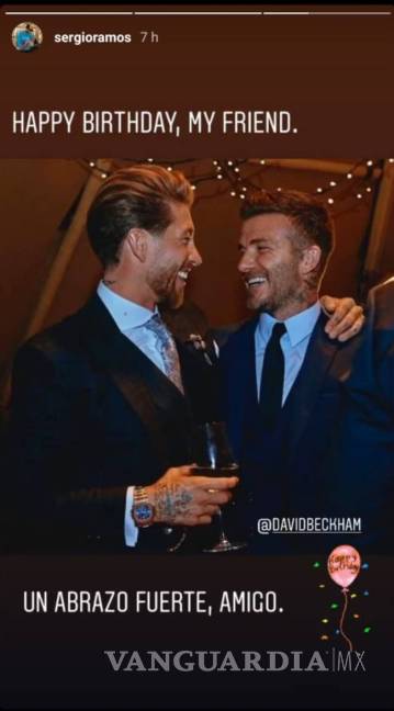 $!Así celebró David Beckham sus 45 años de vida