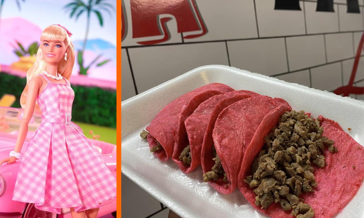 ¿Barbie-tacos de Barbie-steak? Taquería de Saltillo se hace viral por su tortilla rosa (foto). Noticias en tiempo real