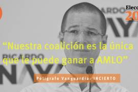 Es incierta la afirmación de Anaya de que su coalición es la única que le puede ganar a López Obrador