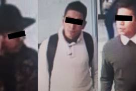 Difunden fotos de 3 presuntos asaltantes de la Casa de Moneda