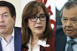 Yeidckol Polevnsky, Mario Delgado y Muñoz Ledo siguen en la contienda por la presidencia de Morena