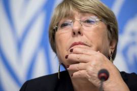 Michelle Bachelet preocupada y triste por violencia en Chile