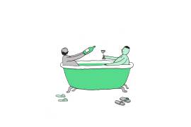 En la vida real, me sentía muy insegura a la hora de tener citas.