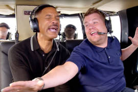 Will Smith participa por primera vez en la serie “Carpool Karaoke”