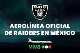 Las Vegas Raiders dieron a conocer el lunes pasado una alianza con la aerolínea Viva Aerobus para llevar más aficionados mexicanos a los partidos del equipo.