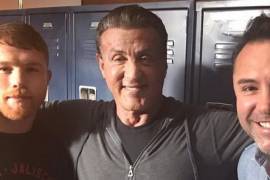 'Canelo' Álvarez entrenó con Rocky Balboa