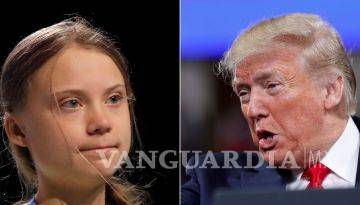 $!'No se ha hecho nada'... Greta Thunberg vs Donald Trump en Davos por el cambio climático