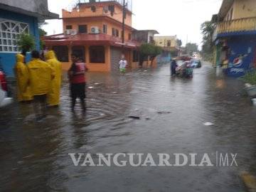$!Destrozos en Tabasco por voraces lluvias