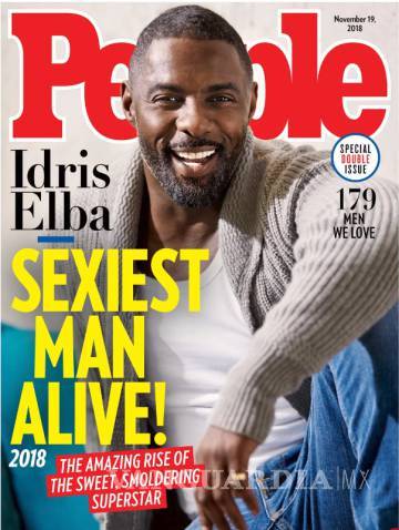 $!Idris Elba es nombrado como el hombre más sexy del mundo