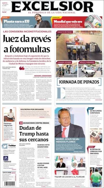 $!Titulares Prensa Nacional 07/03/2017