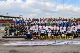 El evento incluyó la presentación del nuevo jersey y la histórica inclusión del equipo de powerchair.