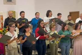 El coro ofrecerá una presentación especial con repertorio sacro internacional.