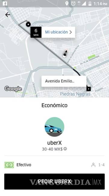 $!El servicio de Uber llega a Piedras Negras y Monclova