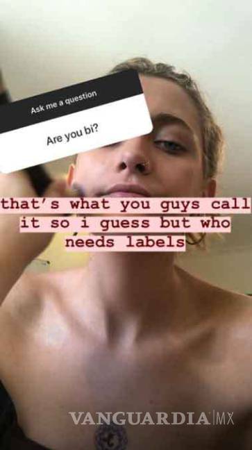 $!Paris Jackson revela que es bisexual en Instagram (foto)