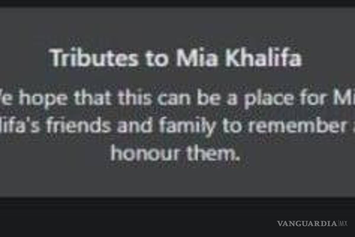 $!El perfil de Mia Khalifa eliminó sus fotografías, ahora solo se pueden dejar mensajes en su memoria