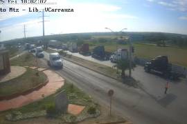 La circulación se vuelve lenta en horas pico, especialmente en dirección sur–norte.