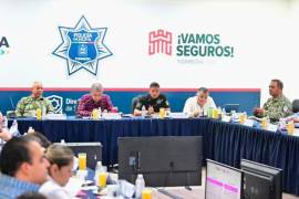 Autoridades municipales y estatales evaluaron los operativos recientes y revisaron las acciones previstas en materia de seguridad y prevención.