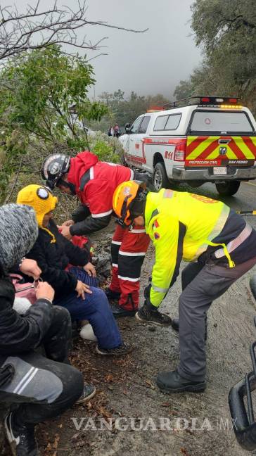 Nuevo León: Mujer pierde pisada en el Parque Chipinque y cae a barranco