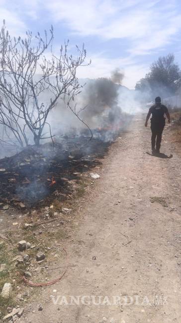 Detienen a dos hombres por provocar incendios en Saltillo