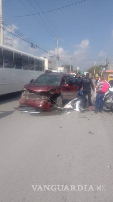 Acaba persecución en choque en la colonia Tierra y Libertad, en Saltillo