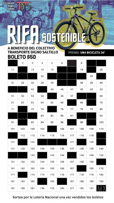 $!El colectivo lanzó una rifa “sostenible” para recaudar recursos que permitan mantener sus actividades de concientización.