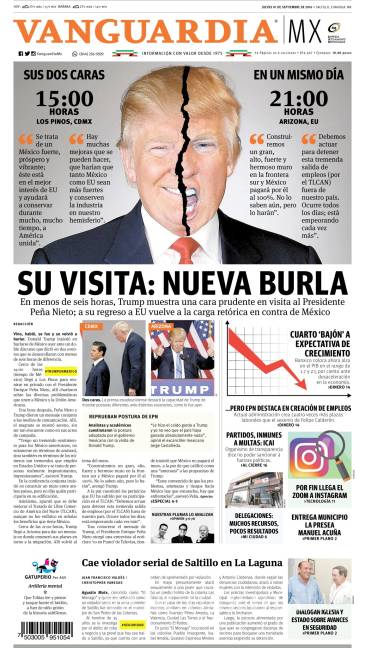 $!Alistan nuevo encuentro Trump-Peña Nieto para las próximas semanas