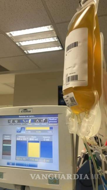 $!Se ejecutó la primera donación de plasma en Coahuila