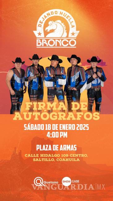 $!La banda se presentará ante sus fans a partir de las 4:00 pm.