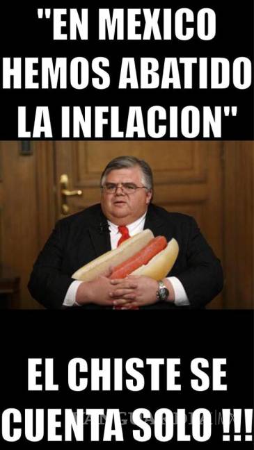 $!Carstens deja inflación histórica de 6.6% y muchos memes