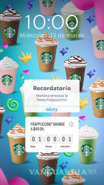$!Starbucks lanza promo de frappuccinos a solo 49 pesos: ¿Cuándo y cómo aplica el descuento?