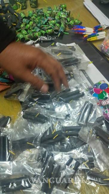 $!Los artefactos asegurados serán destruidos por la Sedena.